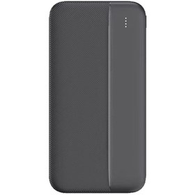 Resim Dexim DC01 10.000 mAH Superslim Led Işıklı Powerbank - Siyah 