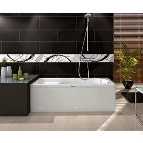 Resim Shower 70X130 Oturmalı Mini Küvet 