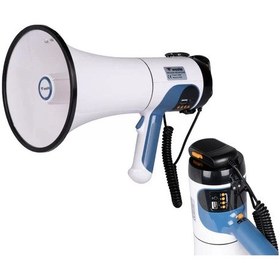 Resim Westa Megafon Usb Li Bluetooth Şarjlı Mikrofonlu 100 Watt Cankurtaran Çalışma Alanı Dış Alan Hoparlör Megafonu 