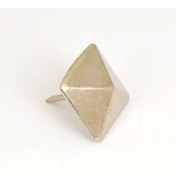 Resim BOZKAYA COLLECTİON Altın, Sarı Piramit Kabara Raptiye 24 Mm - 100 BOZKAYA İTHALAT 