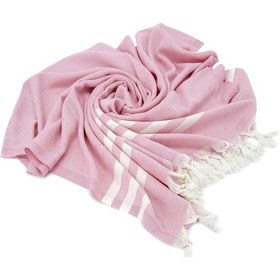 Resim Pembe Pamuk Bambu Peştemal 