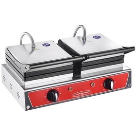 Resim Karacasan Endüstriyel Elektrikli Döküm Kare Waffle Makinesi 4 Lü Krcs.wmke.2 