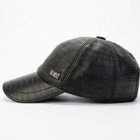 Resim Valmenti Erkek Siyah Kroko Vegan Casual Şapka 524 Z-93 Val Sapka Sk23/24 Siyah 