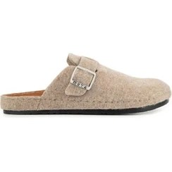 Resim Muya Ranta 36803-196 Anatomik Taban Erkek Kışlık Ev Terliği Bej 40-45 