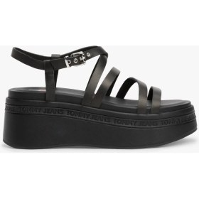 Resim Tommy Hılfıger Tjw Wedgy Strappy Sandal Sandalet 