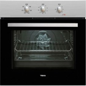 Resim Teka HE 715 SS Ankastre Fırın, Inox panel, Siyah cam kapak, 65LT 