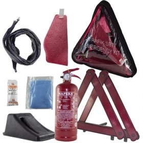 Resim Trafik İlkyardım Çantası (8 Parça) 