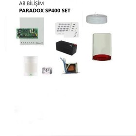 Resim PARADOX Sp4000 Kablolu Alarm Seti - Siren Flaşör R.: Kırmızı 