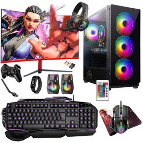 Resim Turbox Tx5287 Intel Core i5 9400F 27" 16 GB RAM 512 GB SSD 4 GB RX560 100Hz Curved FreeDOS Gaming Masaüstü Bilgisayar Turbox