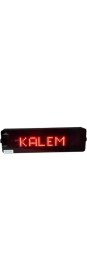Resim Sanec 1000 Metre Menzilli Masaüstü Kumandalı 12 Farklı Yazılı Kumandalı Makam Çağrı Tabelası (Kasa Ölçüsü: 8X28 Cm) 