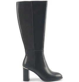 Resim Nine West Ortega 5pr Siyah Kadın Topuklu Çizme 000000000102044257 Siyah 