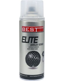 Resim Best Elite Akrilik Sprey Vernik 400 ML - Renksiz 