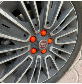 Resim Düz Bijon Kapağı Sökme Aparatlı 20 Li Set Turuncu 19 Mm 