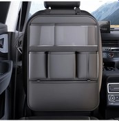 Resim Dashanshop Deranfu Pu Deri Oto Koltuk Arkası Organizer Çöp Kutulu Büyük Depolama Çantası Siyah 