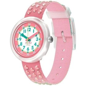 Resim Fpnp179 Flik Flak Sparkly Melon Çocuk Kol Saati Çok Renkli 