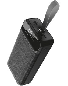 Resim TEKNOSANAY Powerway Qc30 30000mah Yeni Nesil 22.5w Digital Göstergeli Portable Quick 3.0 Fast Charger Powerbank 