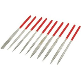 Resim Vinko Elmas Saatçi Eğe Seti 160 Mm 10 Parça 