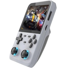 Resim D007 Plus Android Retro Oyun Konsolu 3.5 İnç Ips Ekran Video Oynatıcı 64Gb Oyunları 