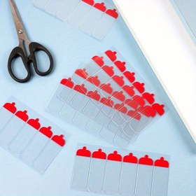Resim 60 adet, Güçlü Yapışkanlı Çift Taraflı Bant. Bu çıkarılabilir ve iz bırakmayan çift taraflı yapıştırıcı güçlü bir tutuş sağlar. Fotoğraflar, duvar sanatı, ev dekorasyonları ve el sanatları için uygundur 