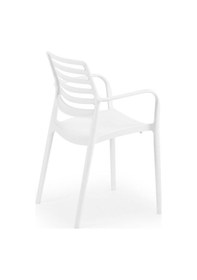 Resim Bintaşmobilya 2 Kişilik Beyaz Bahçe Masa Sandalye Takımı Beyaz 