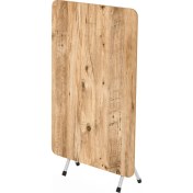 Resim Güzelkan Madeni Eşya 60X90 Atlantik Çam Katlanır Masa Kırma Mutfak Masası 1123 