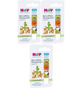 Resim Hipp Babysanft Organik Dudak Nemlendiricisi 4.8gr 3 Lü Set 