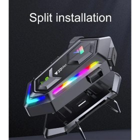 Resim Similar Y20 Motosiklet Bluetooth 5.3 Kask Intercom 2 Kişi 300 Metre Eşleşme Özellikli 