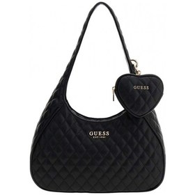 Resim Guess Atabey Hobo Kadın Siyah Omuz Çantası Hwqg9894010-bla Siyah 