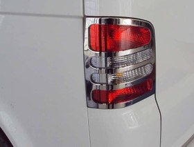 Resim Omsa Line VW T5 Transporter ile uyumlu Krom Stop Çerçevesi 2003-2014 Arası 