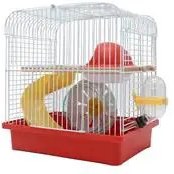 Resim Dayang Hamster Kafesi 23*17*24cm 