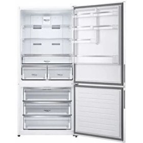 Resim LG GTL569PQAM No Frost Beyaz Buzdolabı 186 cm Yükseklik 84 cm Genişlik ile Şık Tasarım 