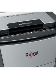 Resim Rexel Optimum AutoFeed 300X Otomatik Çapraz Kesim Evrak İmha Makinesi 