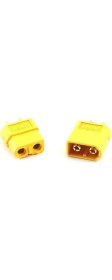 Resim Emay Center Xt-60 Batarya Konnektör Dişi Erkek Çift Plug 60A Li-Po Pil Uyumlu 
