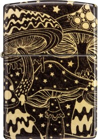 Resim Zippo Mushrooms Dizayn Çakmak 