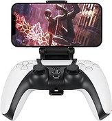 Resim PS5 Controller Telefon Tutucu, PS5 Controller Cep Telefonu Tutucu, Cep Telefonu Klipsi Tutucu, PS5 DualSense Controller için, Katlanabilir Tutucu, Oyun Kıskacı, Akıllı Android/iOS Cep Telefonları 