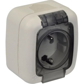 Resim Tp Electric Nemliyer Kapaklı Topraklı Ups Priz 