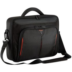 Resim Targus Cn415 Laptop Çantası 15-15.6" Clamshell - Black/Red 
