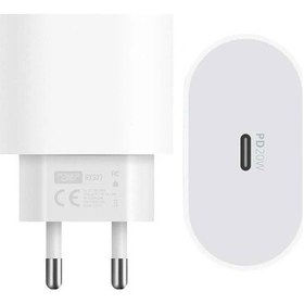 Resim 20 Watt Type-c Şarj Başlık Adaptörü + Kablo Seti Apple Uyumlu iPhone 15 Pro-promax 4434 
