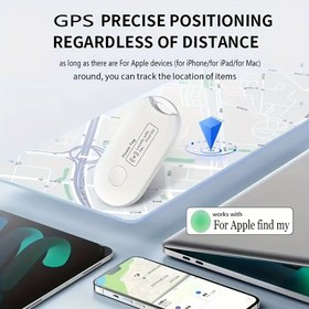 Resim Taşınabilir GPS Etiketi Küçük İzleyiciler Gibi Anahtarlar, Çantalar, Evcil Hayvanlar, Arabalar, vb. İzlemek İçin Küresel Akıllı Konum Bulucu, Sesli Eşya Bulucu Konum Bulucu Uzaktan Kablosuz Kayıp Alarm Sensörü Cihazı 