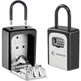 Resim Mühlen Safe Key 4 Askı Kelepçeli & Şifreli Anahtar Kasası 