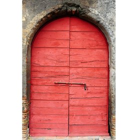 Resim Savage (U.S.A) Aged Red Doorway (Yıllanmış Kırmızı Kapı) Printed Vinyl Backdrop 