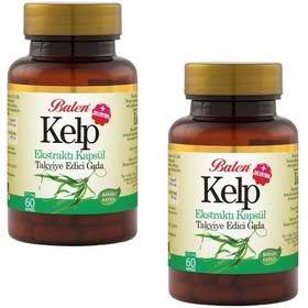 Resim Balen Kelp Ekstraktı + Selenyum 375 Mg 2 x 60 Kapsül 