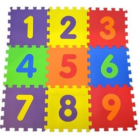 Resim Matrax Eva Yer Matı Oyun Karosu Eğitici Rakamlar Puzzle 