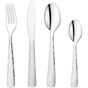 Resim Schafer Sheen 24 Parça Çatal Kaşık Bıçak Takımı-gümüş23 Gümüş 