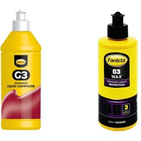 Resim Farecla Pasta Çizik Giderici 500 ml Cila 250 ml 