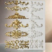 Resim 1 adet, çoklu dantel yaratıcı kek pişirme kalıpları, yeni dantel kek süsleme aksesuarları, şeker kalıpları, DIY damlalık kalıplar 
