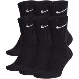 Resim Nike Sx7666-010 U Nk Everyday Cush Crew 6pr-bd 6lı Spor Çorap 