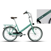 Resim Carraro Poni 24 24 Jant 45 cm 3-V Vb Yeşil-Mavi-Mor-Beyaz-Bukalemun Şehir Bisikleti 