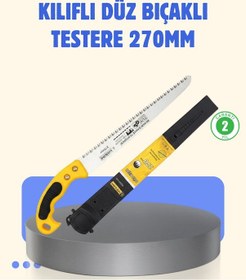 Resim Kılıflı Budama Bahçe Testeresi 270 Mm Semeglbl - 62 Düz Bıçaklı 