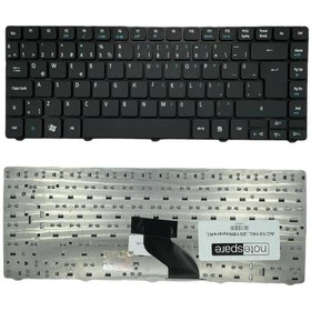 Resim Notespare Acer ile Uyumlu Aspire N17Q4 Notebook Klavye Siyah TR 